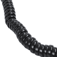 thumbnail image 4 of 3 Pcs Câble de Ligne de Bobine de Téléphone Modem RJ9 Noir 9.3 Pouces, 4 of 6