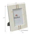thumbnail image 2 of Cadre D'Image En Laiton En Laiton En Marbre Blanc 6X4, 2 of 4