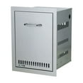 thumbnail image 1 of Bull Outdoor Products Slide Out Stainless Steel Trash Propane Storage Drawer, 1 of 5
