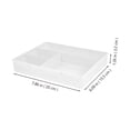 thumbnail image 2 of TEHAUX 3Ud Caja Organizador Apilable Para Escritorio Con Divisiones Para Papelería Y Accesorios, 2 of 7