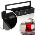 thumbnail image 4 of Tea Bag Holder With 6 Compartments, Wooden Coffee Station Condiment Organizer, Tea Box Sugar Packet Storage Basket Organizer For Drawer Shelf Countertop, 4 of 7