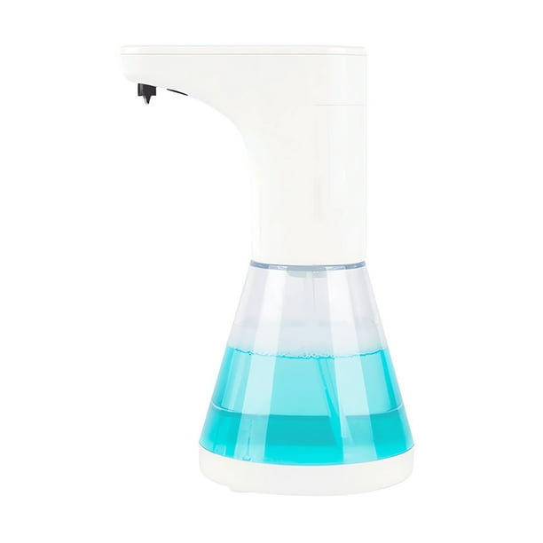 Yhmxh Decoración del baño Dispensador automático de jabón con sensor, espuma para lavar las manos, desinfectante para el hogar, color blanco Organizadores y almacenamiento de baño Accesorios de baño