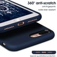 thumbnail image 2 of Entronix Funda de Silicona para iPhone 7/8, Suave Al Tacto, Antiarañazos y Antigolpes, Color Azul Marino, 2 of 5