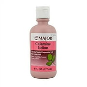 Major Calamine Anti-Itch and Drying Lotion, Skin Protectant, 177 ml Bottle