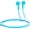 Light Blue, variant on ARC Wired Earbuds in-Ear Headphones, Earphones with Microphone, Slide Volume Control Noise Isolation Ear Buds Ear Tips, 3.5mm Jack for iPhone, iPad, Samsung, Computer, Laptop, Gaming, Sports - White