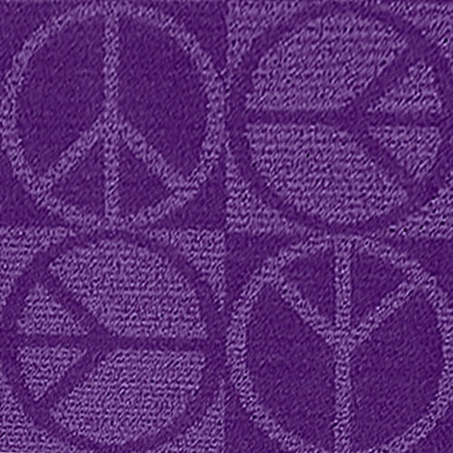 Garland Large Peace 7 x 9 Purple Indoor Solid Kids Area Rug Garland Large Peace 7 x 9 Purple Indoor Solid Kids Area Rug