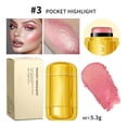 thumbnail image 3 of Rotating Highlight Bar Pearl Light Fine Flash Powder Blusher Highlight Beauty Stick, 3 of 3