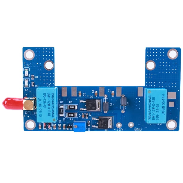 Ndcxsfigh Placa Amplificadora Potencia RF 80W UHF VHF Conversión Transceptor para Radioaficionado