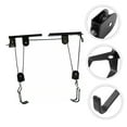 thumbnail image 4 of unbranded Ceiling Bike Hangers Black Bike Rack Heavy Duty for Home Organization 1 Set, 4 of 7