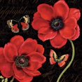 thumbnail image 2 of Brissonnet, Daphne 15x15 Gold Ornate Wood Framed with Double Matting Museum Art Print Titled - Petals and Wings III Special, 2 of 4