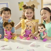 Baby Alive Time for School Baby Doll Set, Back to School Toys for 3 Year Old Girls & Boys & Up, 12 Inch Baby Doll, Black Hair (Exclusive)