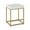 Gold and White, variant on MF Studio 24" Counter Height Bar Stool Set of 4, Upholstered Faux Leather Backless Counter Stool for Kitchen Island, Gray