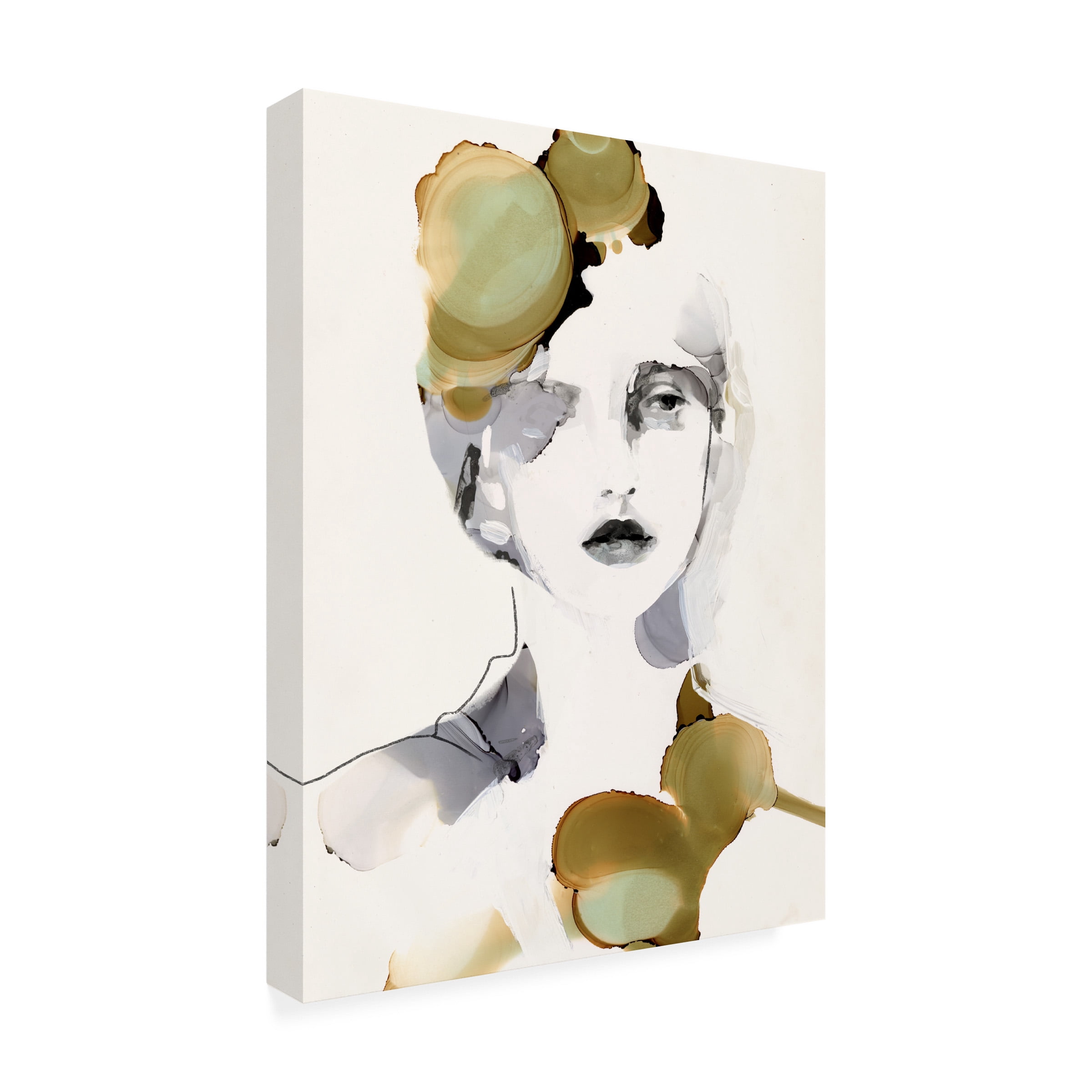 Victoria Borges 'Organic Portrait II' Canvas Art