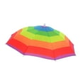 thumbnail image 5 of FVDPWYE Hands Free Umbrella Hat 52cm Diameter Foldable for Golf Backpacking Gift Walking Rainbow, 5 of 9