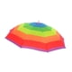 thumbnail image 5 of Sombrero paraguas manos libres plegable protección contra la lluvia gorra paraguas de pesca sombreros para Arcoíris, 5 of 9