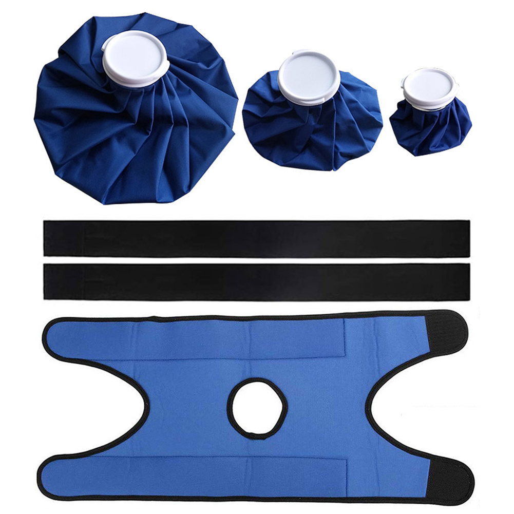 Pain Relief Hot Cold Therapy Reusable Ice Bag Pack & Wrap for Head