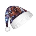 thumbnail image 2 of Lsque The Binding of Isaac Print Santa Hat Christmas Hat Funny Christmas Hat Christmas Knitted Beanie Hat For Men Women Adult, 2 of 7