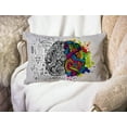 thumbnail image 3 of Brain Science Pillow Covers 12" x 20" Lumbar Pillow Covers Home Decorative Cotton Linen Cushion Case for Sofa Couch Housewarming Family Room Décor, 3 of 6
