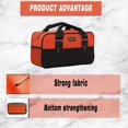 thumbnail image 3 of Bolsa para herramientas FASTECH, 14 pulgadas, boca ancha, impermeable, naranja, 3 of 7