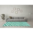thumbnail image 3 of Ahgly Company Indoor Rectangle Solid Light Blue Modern Area Rugs, 5' x 8', 3 of 4