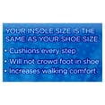 thumbnail image 5 of Equate Comfort Cushion Foam Insoles, Unisex - All Ages, White, 1 Pair, 5 of 9