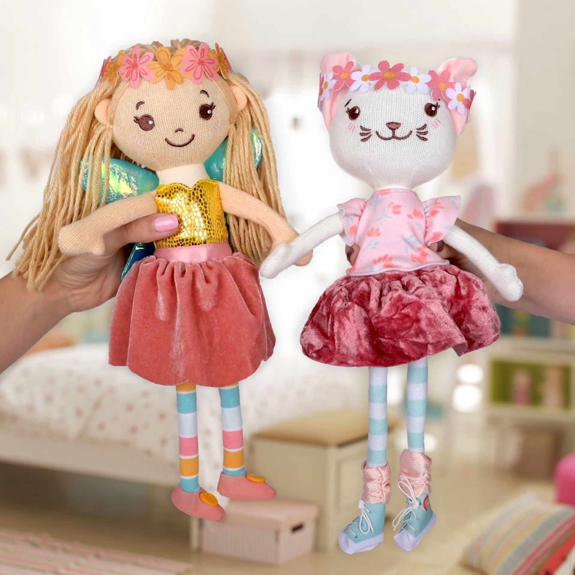 Hopscotch Lane 13-inch Soft Bodied Floppy Doll - Aura, Children Ages 0+ Months