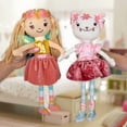thumbnail image 3 of Hopscotch Lane 13-inch Soft Bodied Floppy Doll - Cleo, Brown-Eyed Doll, Children Ages 0+ Months, 3 of 5