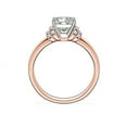thumbnail image 2 of 0.65 Carat Excellent Princess Cut Natural Diamond Beautiful Solitaire Bridal Ring for Bride Solid 14K Rose Gold Size 5, 2 of 6