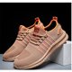 thumbnail image 1 of Zapatillas de deporte para hombre, ligeras, transpirables, para correr, caminar, calzado masculino, suela blanda, con cordones, Scarpe Uomo, 1 of 2