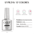 thumbnail image 5 of Gel Esmalte Semi Permanente Belug Gama De 12 Colores OBP-07, 5 of 5