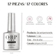 thumbnail image 5 of Gama De 12 Colores Gel Esmalte Semi Permanente OBP-07, 5 of 5
