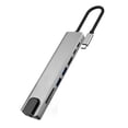 thumbnail image 1 of AMTF-4819 - Lecteur de Carte USB C vers HDMI ETHERNET 8 en 1 USB 3.0/2.0, 1 of 3