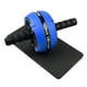thumbnail image 2 of Set de entrenamiento multifuncional en casa con rueda abdominal, cuerda para saltar, barras de flexiones y más, ideal para hombres y mujeres, color azul, 7 piezas., 2 of 6