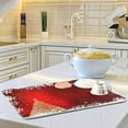thumbnail image 6 of Sparkle Christmas Tree Dish Drying Mat for Kitchen Counter Absorbent Microfiber Large Drying Pad Dish mats for Kitchen Countertops 18 x 24 Inch, 6 of 7