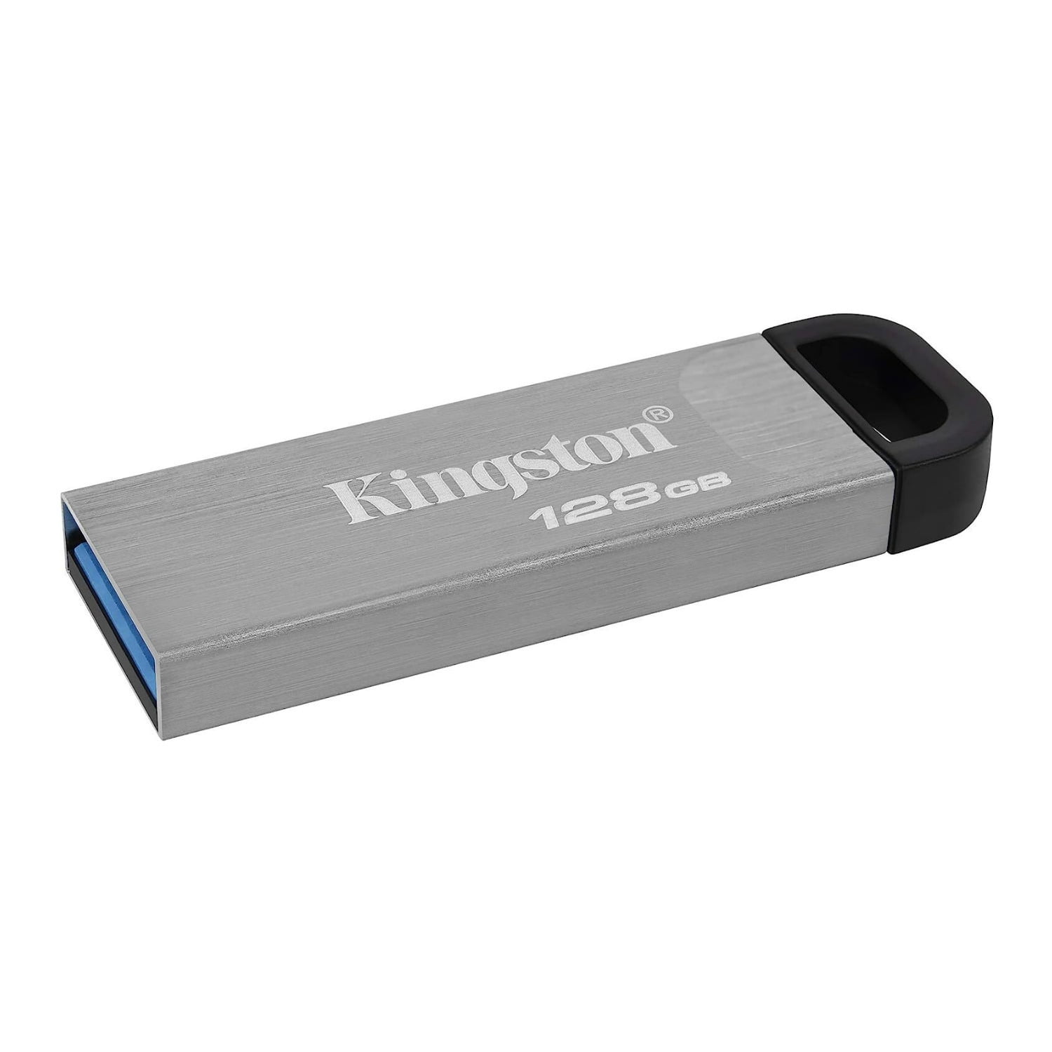Kingston 128GB DataTraveler Kyson 200MBPS Read 60MBPS Write Speed Flash Drive (5-Pack) Bundle with USB-C Adapter (2 Items)