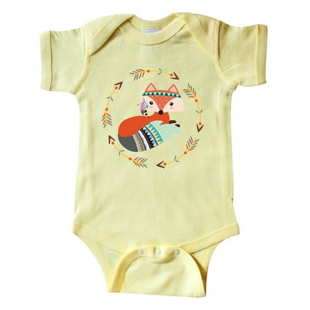 

Inktastic Tribal Arrow Woodland Fox Gift Baby Boy or Baby Girl Bodysuit