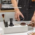 thumbnail image 2 of 51-58mm ABS Coffee Filter Tamper Holder Coffee Knock Box Espresso Tamper Mat Stand Cafe Tools Coffee Accessories, 2 of 5