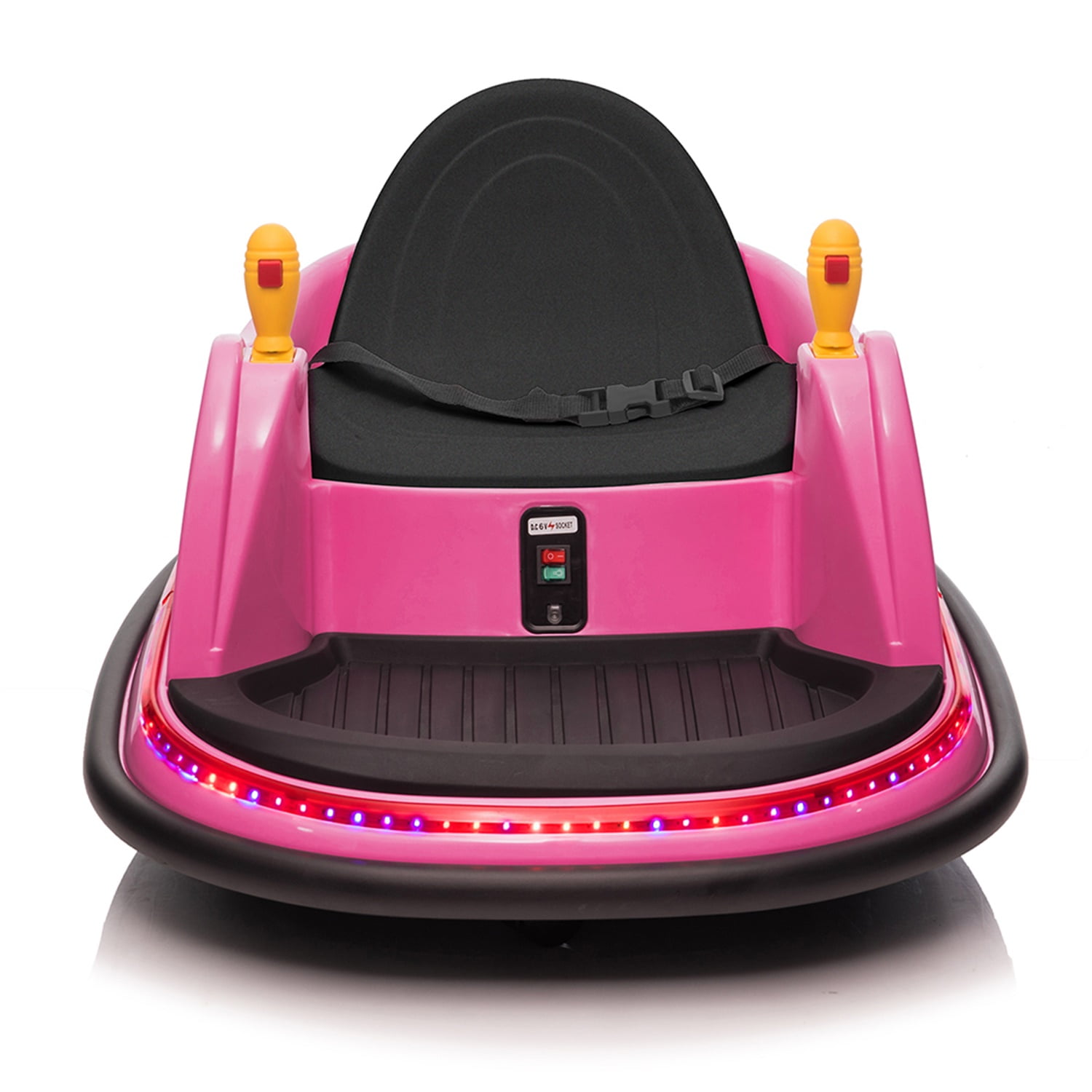 Kepooman 6V 7A.h Kids Toy Electric Ride On Bumper Car 360 Spin, Pink Kepooman 6V 7A.h Kids Toy Electric Ride On Bumper Car 360 Spin, Pink