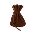 thumbnail image 1 of Hide Drink, Rustic Durable Leather Medieval Coin Pouch Small Drawstring, Classic Bag, , Organizer, Gifts, Accessories, Coin Holder, Handmade Includes 101 Year Warranty Swayze Suede, 1 of 2