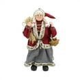 thumbnail image 2 of Northlight 23.5" Red and Gray Standing Mrs. Claus Christmas Figurine with Basket, 2 of 2
