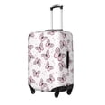 thumbnail image 2 of Balery Luggage Cover Pink Butterflies (2) Print Suitcase Covers for Luggage Elastic Washable Suitcase Protector Fits 18-32 Inch Luggage-X-Large, 2 of 9