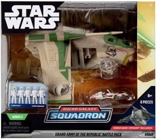 Star Wars Micro Galaxy Squadron Grand Army of the Republic Battle Pack (Green)