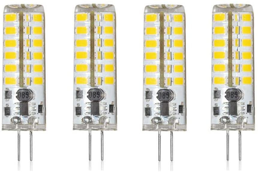 3-Bulbs 25 Watt G6.35  Bi Pin T4 GX6.35 Halogen Light Bulbs JCD 25W 120V Anyray 
