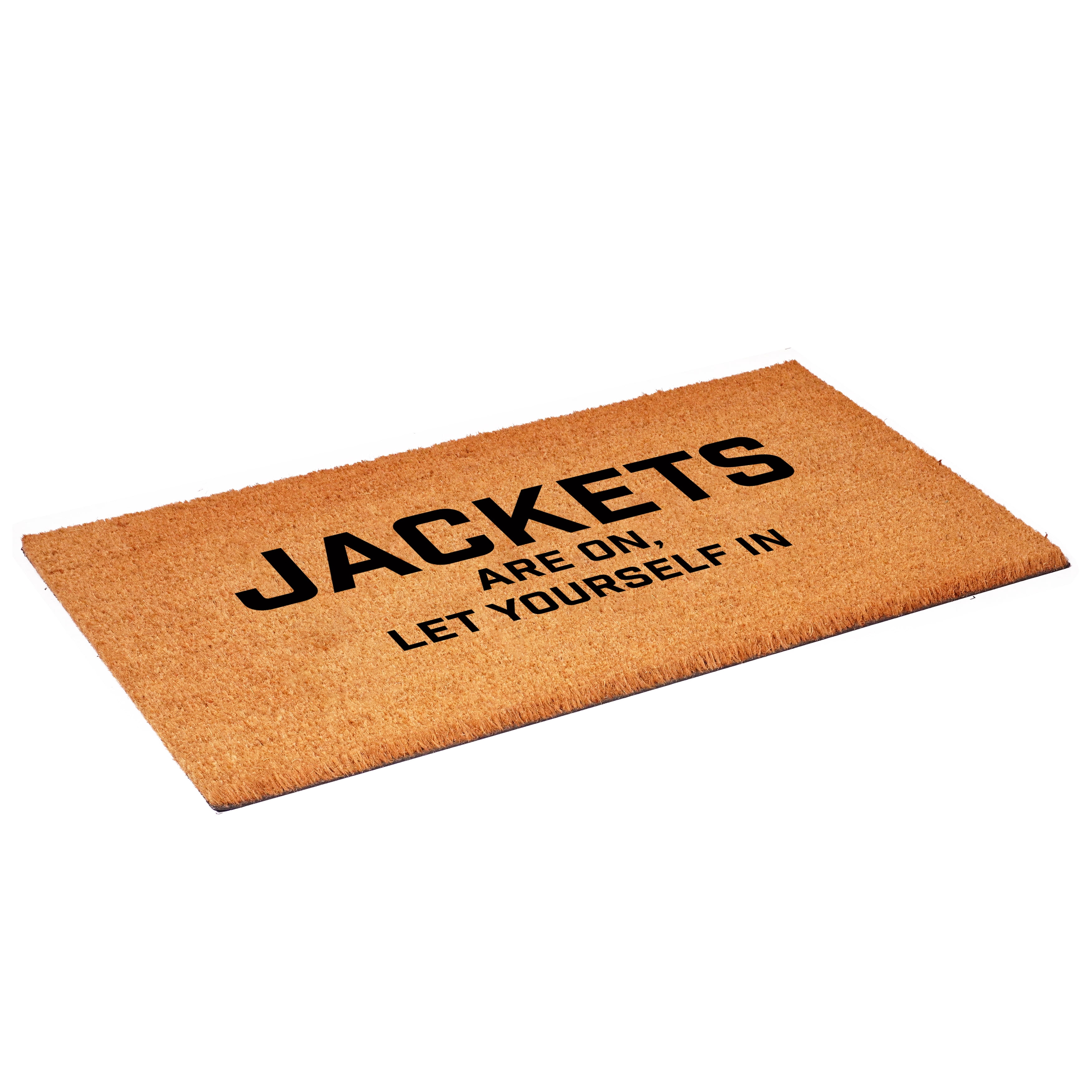 Calloway Mills 111801729 Jackets are on let yourself in Doormat 17" x 29"