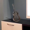 thumbnail image 4 of Soporte de corcho de vino Macarena Metal Vintage Guitarra Decoración de barra, 4 of 8