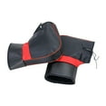 thumbnail image 2 of Protector de manos para manillar de motocicleta a prueba de viento, cuero PU, mantiene las manos calientes 35cmx28cm Zulema Manoplas de manillar, 2 of 8
