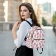 thumbnail image 6 of FORMRS Mini Backpack Purse for Women Travel Daypack Casual Shoulder Bag, Pink Popsicle Pattern, 6 of 7