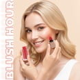 thumbnail image 4 of Profusion Cosmetics Blush Hour Liquid Blush, Soft Matte Finish with Long Wearing Buildable Pigment & Radiant Glow, Vegan & Cruelty-Free, Paloma, 0.2 fl oz, 4 of 9