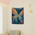 thumbnail image 4 of FCXZI Butterfly Colorful Magic Print Tapestry Wall Hanging 60x80 30*40in, 4 of 5