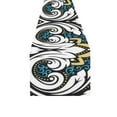 thumbnail image 2 of BSDHOME Damassé Sans Couture Modèle Coton Lin Table Runner 16x72 Pouces, 2 of 5